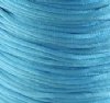 100 Yards of 1.5mm Aqua Blue Mousetail Cord