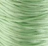 20 Yards of 1.5mm Light Green Mousetail Cord with Reusable Bobbin