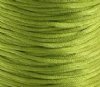 20 Yards of 1.5mm Lime Mousetail Cord with Reusable Bobbin