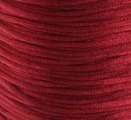 20 Yards of 1.5mm Wine Mousetail Cord with Reusable Bobbin