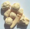 50 grams Large Resin Bead Mix - Cream