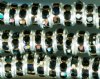 10 4.5mm Silver Rondelles with Jet Rhinestones