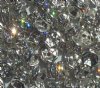 144 6mm Silver Rondelles with Crystal Rhinestones - 2nd Quality Plating