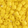 25 Grams 5.8x6.2mm Opaque Yellow Rola Tube Beads