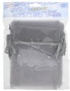 Dazzle-It! 12 Piece 5x7" Silver Sheer Gift Bags