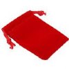 Ring Size Small Red Velvet Pouch / Gift Bag