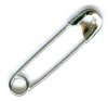 40 19mm Nickel Plated Safety Pins (Size #000)