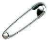 40 28mm Nickel Plated Safety Pins (Size #1)