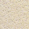 50g of 8/0 Pearl Ivory Ceylon Seed Beads