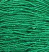 1 Hank of 11/0 Milky Green Alabaster Seed Beads