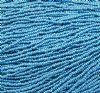 1 Hank of 10/0 Metallic Blue Seed Beads