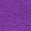  Hank of 10/0 Opaque Dyed Violet Seed Beads
