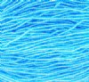 1 Hank of 10/0 Transparent Light Aqua Seed Beads