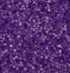 50 Grams of 10/0 Two-Cut Satin Solgel Grape Seed Beads