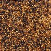 22 Gram Vial of 10/0 Czech Glass Seed Bead Mix - Caramel Latte Mix
