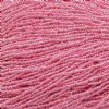 1 Hank of 10/0 Red Color Lined Crystal Seed Beads