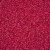 22 Gram Vial of 10/0 Crystal Colorlined Terra Intensive Rose Seed Beads