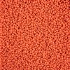 22 Grams of 10/0 Matte Opaque Orange Terra Intensive Seed Beads