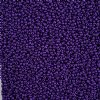 22 Grams of 10/0 Matte Opaque Purple Terra Intensive Seed Beads
