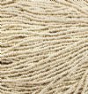 1 Hank of 10/0 Bright Metallic Light Silver Seed Beads