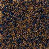 22 Gram Vial of 10/0 Czech Glass Seed Bead Mix - Midnight Gold Mix