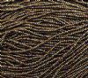 50 Grams of 10/0 Opaque Brown Iris Seed Beads
