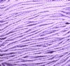   Hank of 10/0 Opaque Dyed Light Purple Seed Beads