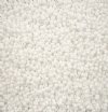 50 grams of 10/0 Opaque Matte White Seed Beads