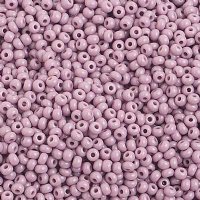 50 Grams of 10/0 Opaque Mauve Seed Beads