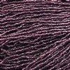 1 Hank of  10/0 Silverlined Amethyst Seed Beads