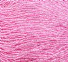 1 Hank of 10/0 Silverlined Dyed Rose Seed Beads