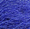 1 Hank of 10/0 Silverlined Sapphire Seed Beads 