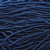 1 Hank of 10/0 Transparent Montana Blue Seed Beads