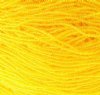 1 Hank of 10/0 Transparent Yellow Seed Beads