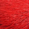 1 Hank of 10/0 Two-Cut Opaque Red Seed Beads