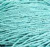 1 Hank of 10/0 Two-Cut Opaque Turquoise Seed Beads