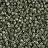 50 Grams of 10/0 Two-Cut Opaque Turquoise Travertine Seed Beads
