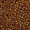 50 Grams of 11/0 Opaque White Travertine Seed Beads