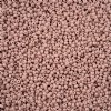 1 Hank of 11/0 Solgel Opaque Dyed Chalk Brown Seed Beads