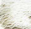 1 Hank of 11/0 White Opal Alabaster Seed Beads