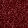 10 Grams 11/0 Charlotte Seed Beads - Opaque Medium Dark Red