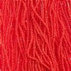 10 Grams 11/0 Charlotte Seed Beads - Opaque Medium Red