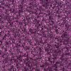 50 Grams of 11/0 Colorlined Neon Purple Seed Beads