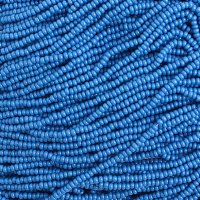 1 Hank of 11/0 Opaque Lapis Blue Seed Beads 