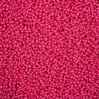 50 Grams of 11/0 Opaque Rose Terra Intensive Seed Beads