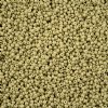 1 Hank of 11/0 Solgel Opaque Dyed Chalk Avocado Seed Beads