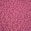 1 Hank of 11/0 Solgel Opaque Dyed Chalk Bubble Gum Pink Seed Beads