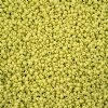 1 Hank of 11/0 Solgel Opaque Dyed Chalk Light Green Seed Beads