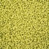1 Hank of 11/0 Solgel Opaque Dyed Chalk Light Green Seed Beads