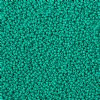22 Grams of 11/0 Matte Opaque Dark Green Terra Intensive Seed Beads